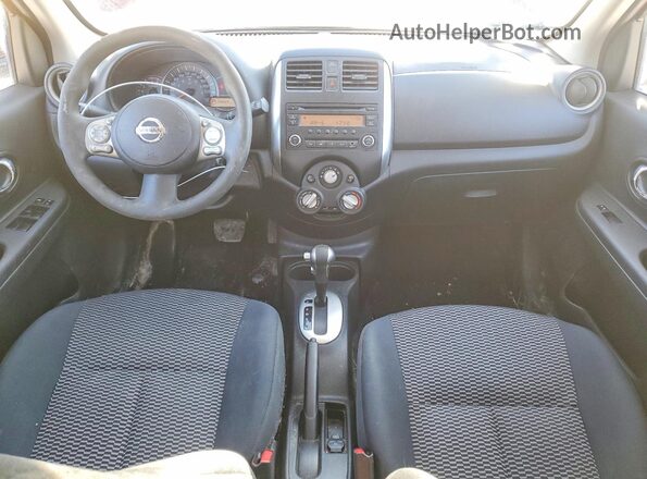 3N1CK3CPXHL247349 2017 NISSAN MICRA Red Առջևի վահանակի տեսք