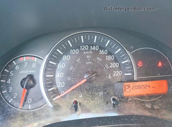3N1CK3CPXHL247349 2017 NISSAN MICRA Red Սարքավորումների վահանակի տեսք