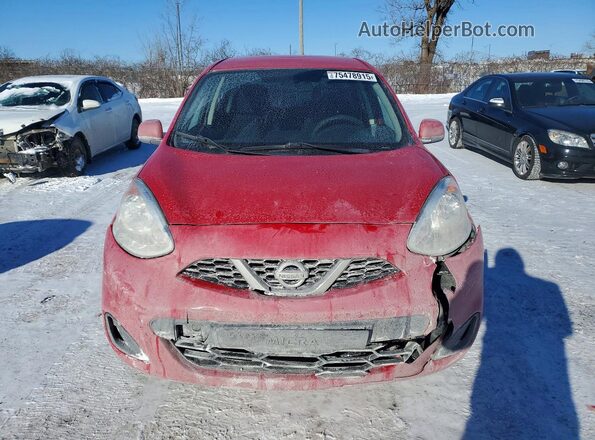 3N1CK3CPXHL247349 2017 NISSAN MICRA Red Դիմացի տեսք