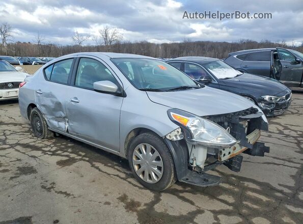 3N1CN7AP2KL863474 2019 NISSAN VERSA Silver Przód prawy
