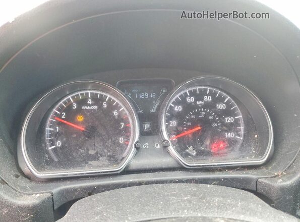 3N1CN7AP2KL863474 2019 NISSAN VERSA Silver Widok zestawu wskaźników