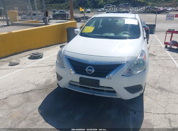 3N1CN7AP3GL815103 2016 NISSAN VERSA White Vista del cuadro de instrumentos