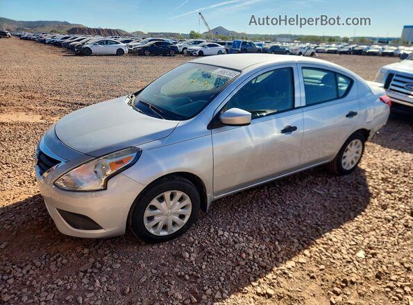 3N1CN7AP7KL820653 2019 NISSAN VERSA Silver Przód lewy