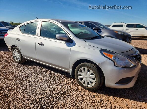 3N1CN7AP7KL820653 2019 NISSAN VERSA Silver Przód prawy