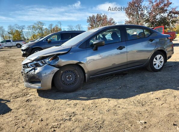 3N1CN8DV5PL856476 2023 NISSAN VERSA Серый Передняя левая четверть