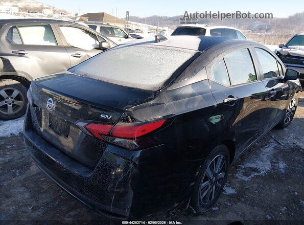 3N1CN8EVXML893565 2021 NISSAN VERSA Черный Задняя правая четверть