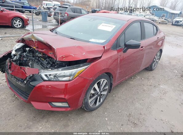 3N1CN8FV5LL902380 2020 NISSAN VERSA Красный Передняя левая четверть