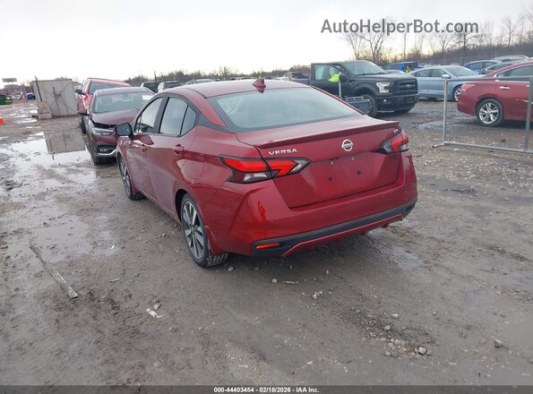 3N1CN8FV5LL902380 2020 NISSAN VERSA Красный Задняя левая четверть