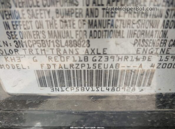 3N1CP5BV1SL480928 2025 NISSAN KICKS PLAY Черный Вид подкапотного пространства