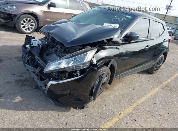 3N1CP5BV1SL480928 2025 NISSAN KICKS PLAY Черный Передняя левая четверть