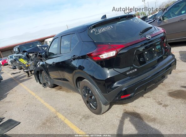 3N1CP5BV1SL480928 2025 NISSAN KICKS PLAY Черный Задняя левая четверть