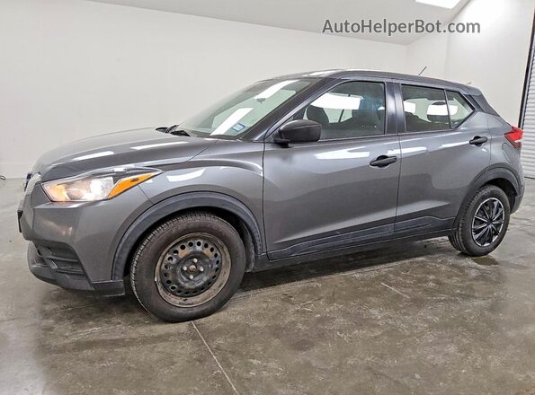 3N1CP5BV3LL489759 2020 NISSAN KICKS Серый Передняя левая четверть