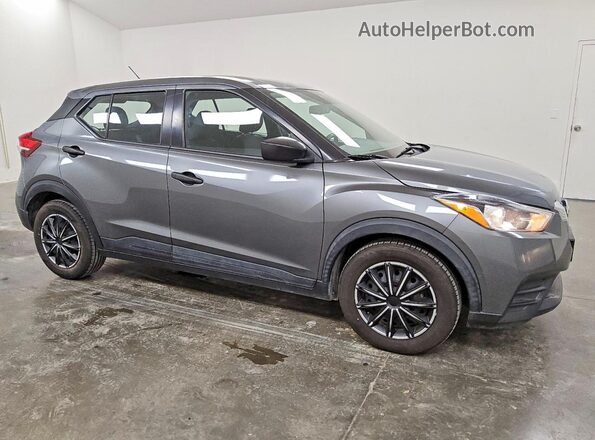 3N1CP5BV3LL489759 2020 NISSAN KICKS Серый Передняя правая четверть