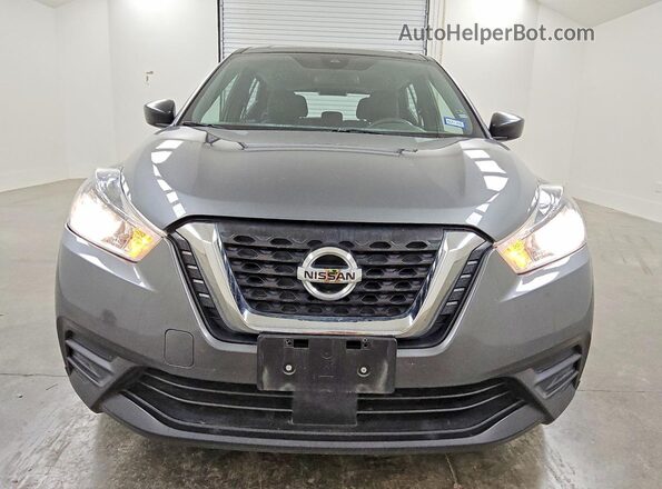 3N1CP5BV3LL489759 2020 NISSAN KICKS Серый Вид спереди