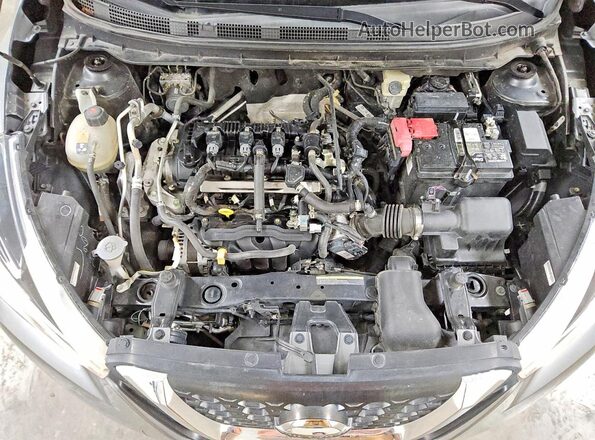 3N1CP5BV3LL489759 2020 NISSAN KICKS Серый Вид подкапотного пространства