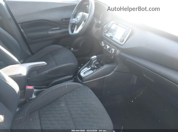 3N1CP5BV3ML484031 2021 NISSAN KICKS Blue Widok wnętrza z przodu