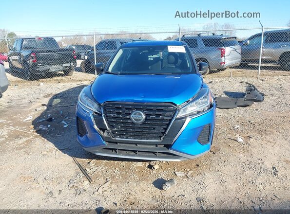 3N1CP5BV3ML484031 2021 NISSAN KICKS Blue Widok wnętrza z tyłu