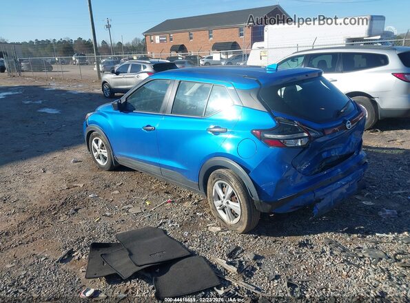 3N1CP5BV3ML484031 2021 NISSAN KICKS Blue Tył lewy