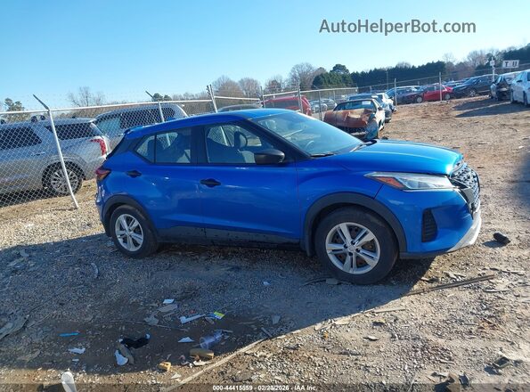 3N1CP5BV3ML484031 2021 NISSAN KICKS Blue Widok wnętrza 360 stopni