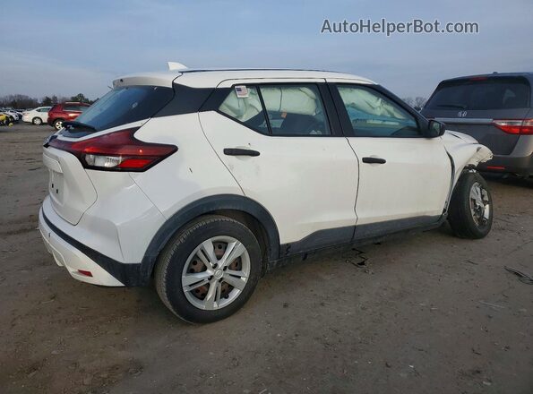 3N1CP5BV5ML473905 2021 NISSAN KICKS Белый Задняя правая четверть