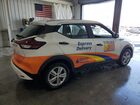2021 Nissan Kicks S White vin: 3N1CP5BV5ML554189 Damage: Lift Gate, Rust, 3 To 4 Inches