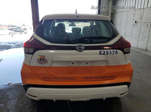 3N1CP5BV5ML554189 2021 NISSAN KICKS White Widok wnętrza 360 stopni