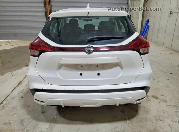 3N1CP5BV5ML554189 2021 NISSAN KICKS White Widok z tyłu