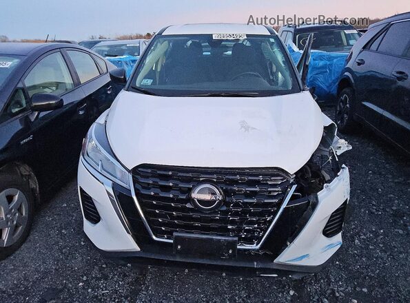 3N1CP5BV6RL527820 2024 NISSAN KICKS Белый Вид спереди