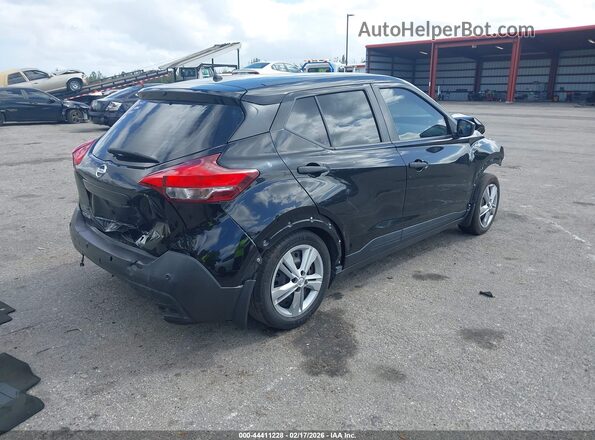 3N1CP5BV7LL556881 2020 NISSAN KICKS Черный Задняя правая четверть