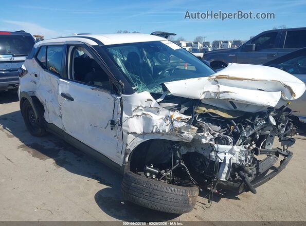 3N1CP5BV9ML528596 2021 NISSAN KICKS White Delantero derecho