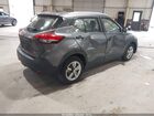 2019 Nissan Kicks S Серый vin: 3N1CP5CU0KL529154