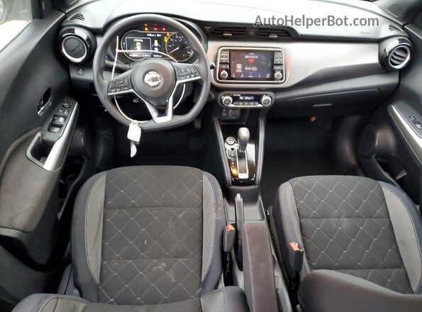 3N1CP5CU1KL492115 2019 NISSAN KICKS Синий Вид панели приборов