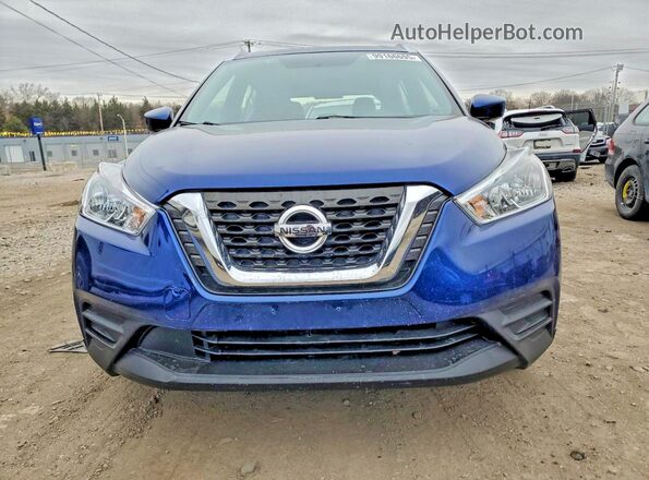 3N1CP5CU1KL492115 2019 NISSAN KICKS Синий Вид спереди