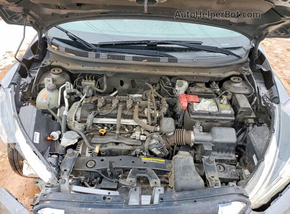 3N1CP5CU3KL495808 2019 NISSAN KICKS Серый Вид задней части салона
