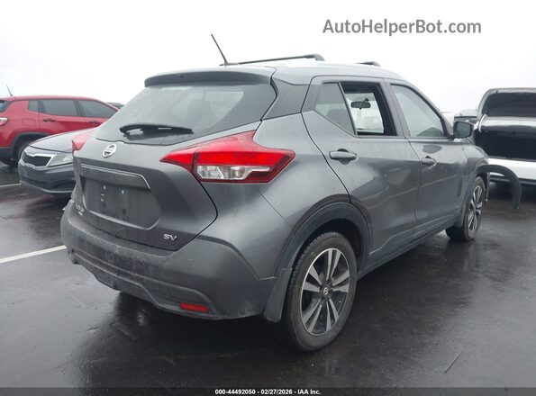 3N1CP5CU3KL543419 2019 NISSAN KICKS Серый Задняя правая четверть