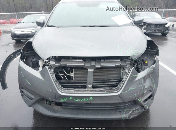 3N1CP5CU3KL543419 2019 NISSAN KICKS Серый Вид спереди