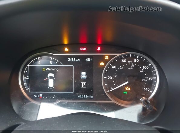 3N1CP5CU3KL543419 2019 NISSAN KICKS Серый Вид задних сидений