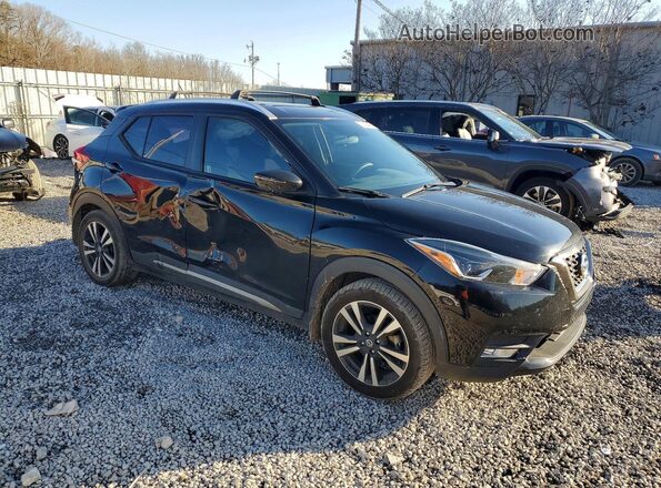 3N1CP5CU5KL512236 2019 NISSAN KICKS Черный Передняя правая четверть