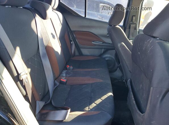 3N1CP5CU5KL512236 2019 NISSAN KICKS Черный Вид задних сидений