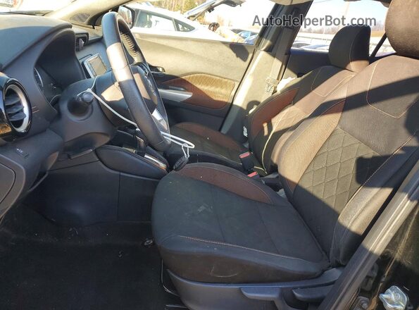 3N1CP5CU5KL512236 2019 NISSAN KICKS Черный Вид салона спереди
