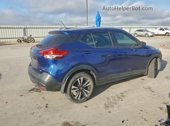 3N1CP5CU8KL505071 2019 NISSAN KICKS Синий Задняя правая четверть