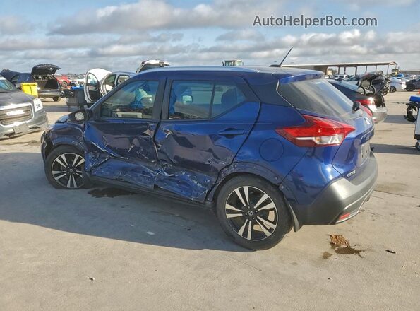 3N1CP5CU8KL505071 2019 NISSAN KICKS Синий Задняя левая четверть