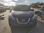 2019 Nissan Kicks S Синий vin: 3N1CP5CU8KL505071