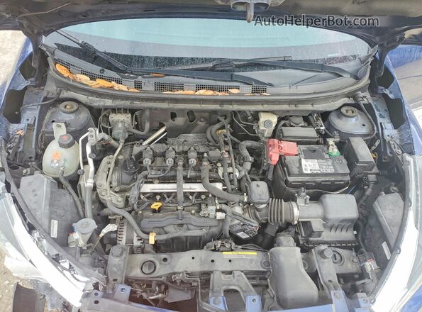 3N1CP5CU9KL510733 2019 NISSAN KICKS Blue Engine compartment view
