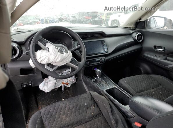 3N1CP5CV0ML526945 2021 NISSAN KICKS Черный Вид панели приборов