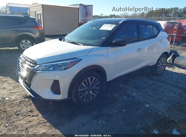 3N1CP5CV0RL544188 2024 NISSAN KICKS White Vista tres cuartos delantera izquierda