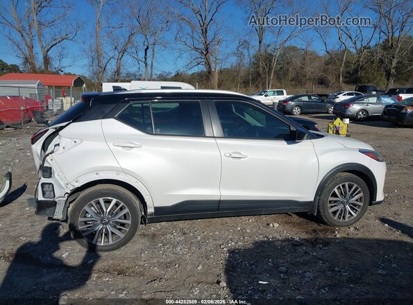 3N1CP5CV0RL544188 2024 NISSAN KICKS White Vista interior de 360 grados