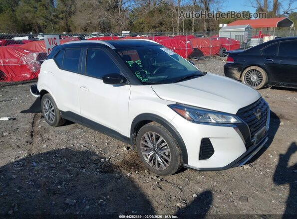 3N1CP5CV0RL544188 2024 NISSAN KICKS White Delantero derecho