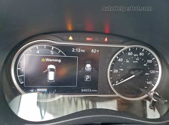 3N1CP5CV5LL527118 2020 NISSAN KICKS Black Vista del cuadro de instrumentos