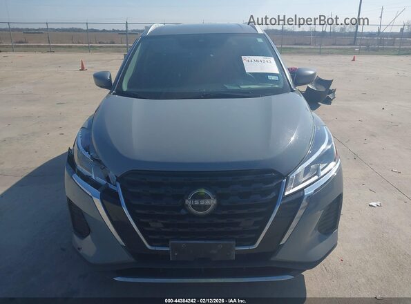 3N1CP5CV8NL482131 2022 NISSAN KICKS Gray Вид щитка приладів